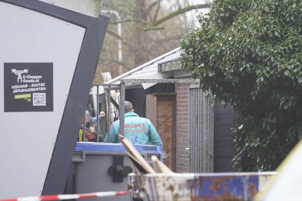 Gewonde na beknelling onder heimachine