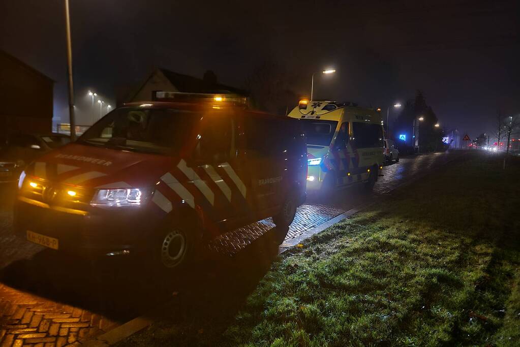 Mogelijk overleden persoon aangetroffen na gaslucht in woning