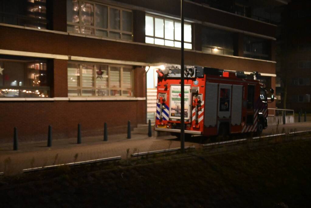 Brandweer ingezet voor waterlekkage