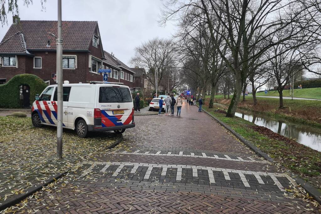 Persoon gewond na brand in woning