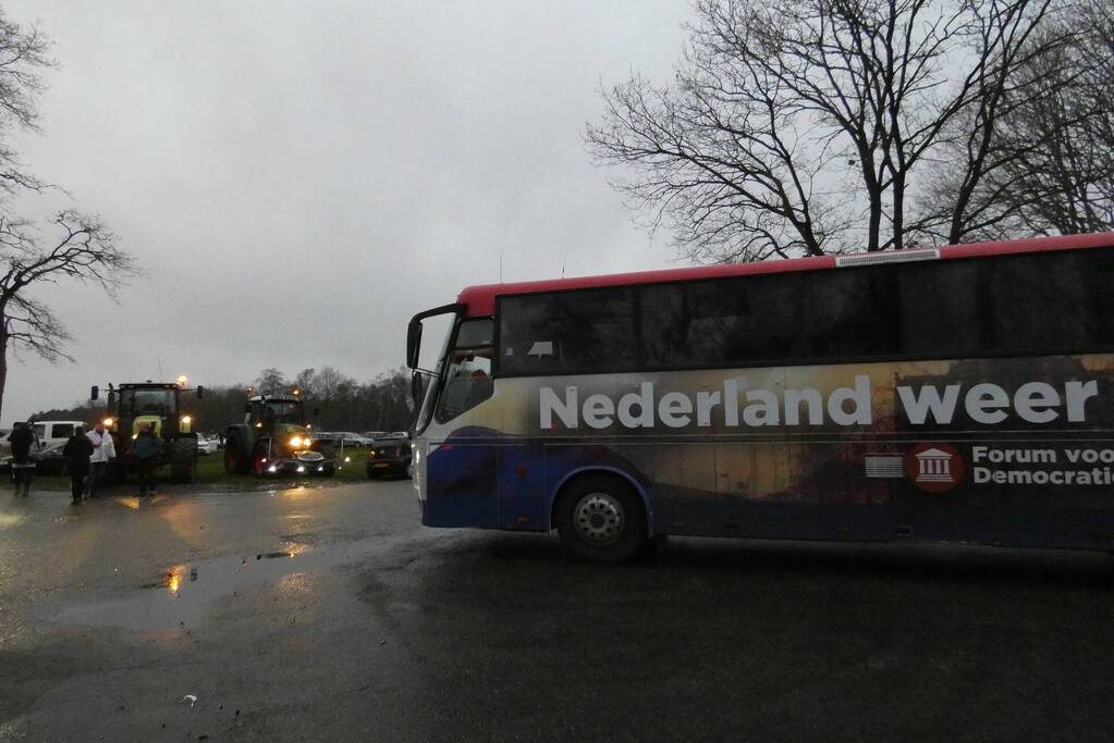 Kerstmarkt Forum voor Democratie gaat verder als demonstratie