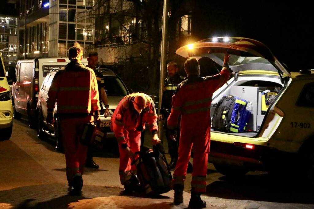Veel bekijks bij inzet van hulpdiensten