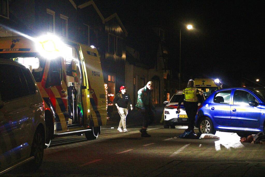Kind geschept door personenauto