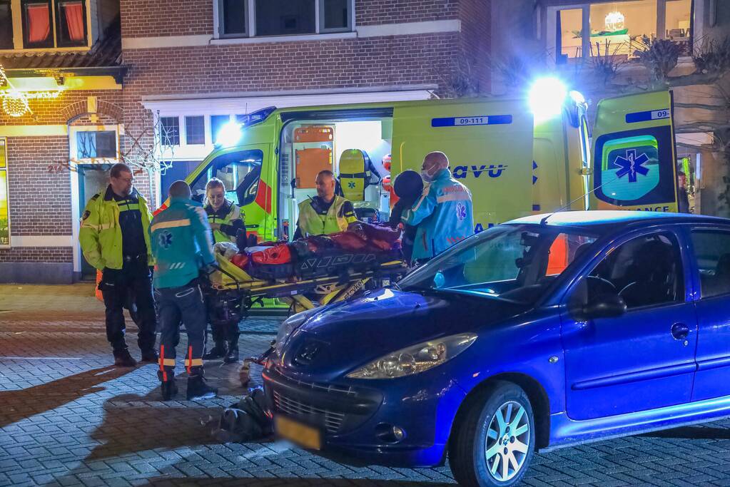 Kind geschept door personenauto