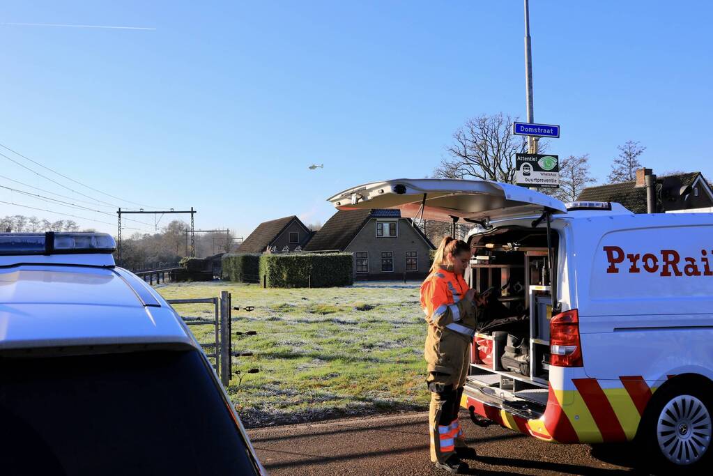 Geen treinverkeer na ongeval op spoor