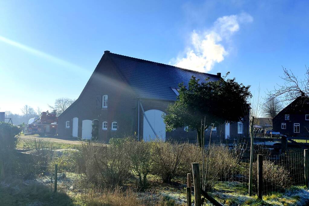 Veel rook bij brand in leegstaand pand