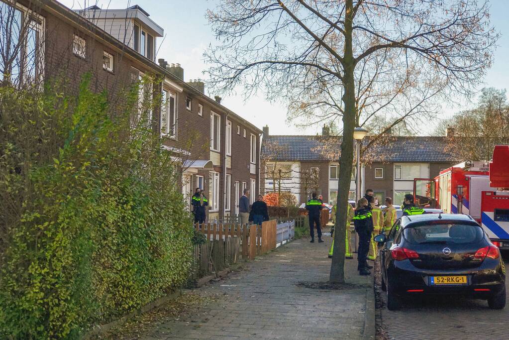 Brand in woning door wasdroger