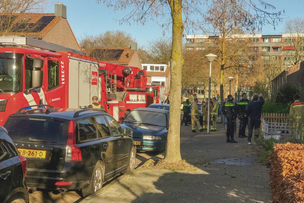 Brand in woning door wasdroger