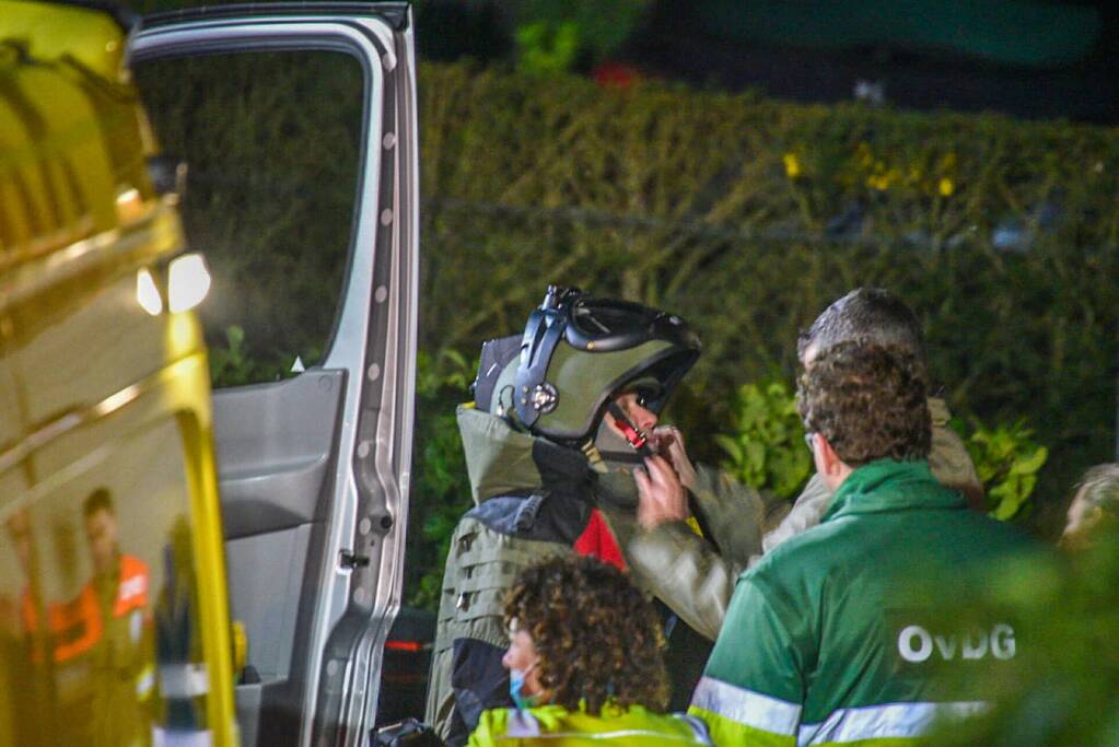 Explosieven opruimingsdienst ingezet voor incident bij woning