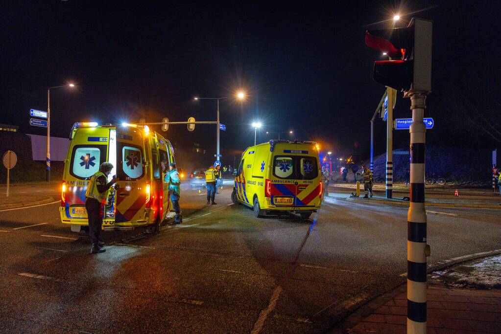 Gewonden bij aanrijding op kruising