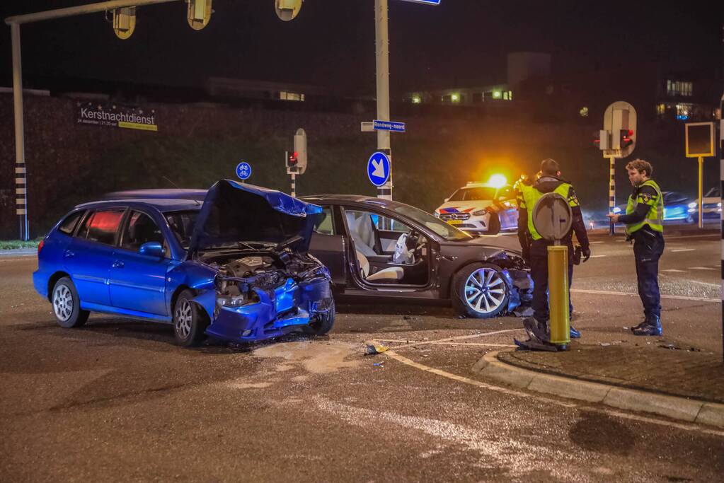 Gewonden bij aanrijding op kruising