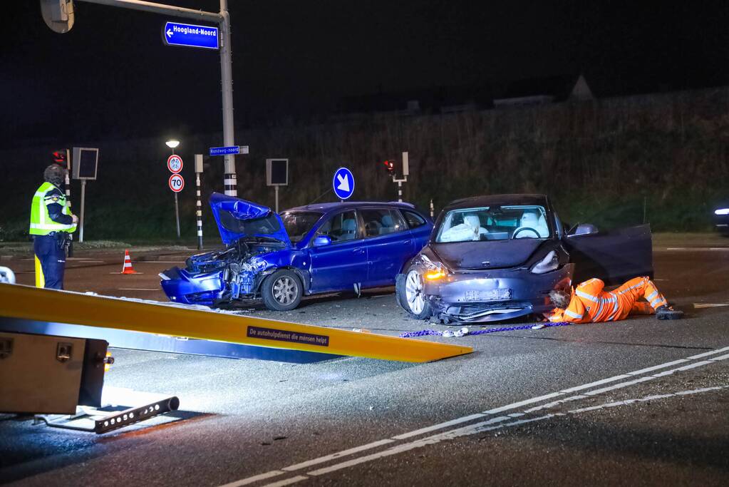 Gewonden bij aanrijding op kruising