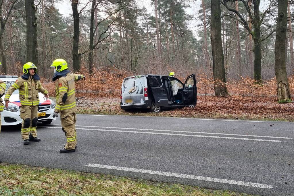 Enorme schade bij aanrijding