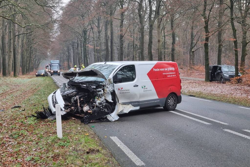 Enorme schade bij aanrijding