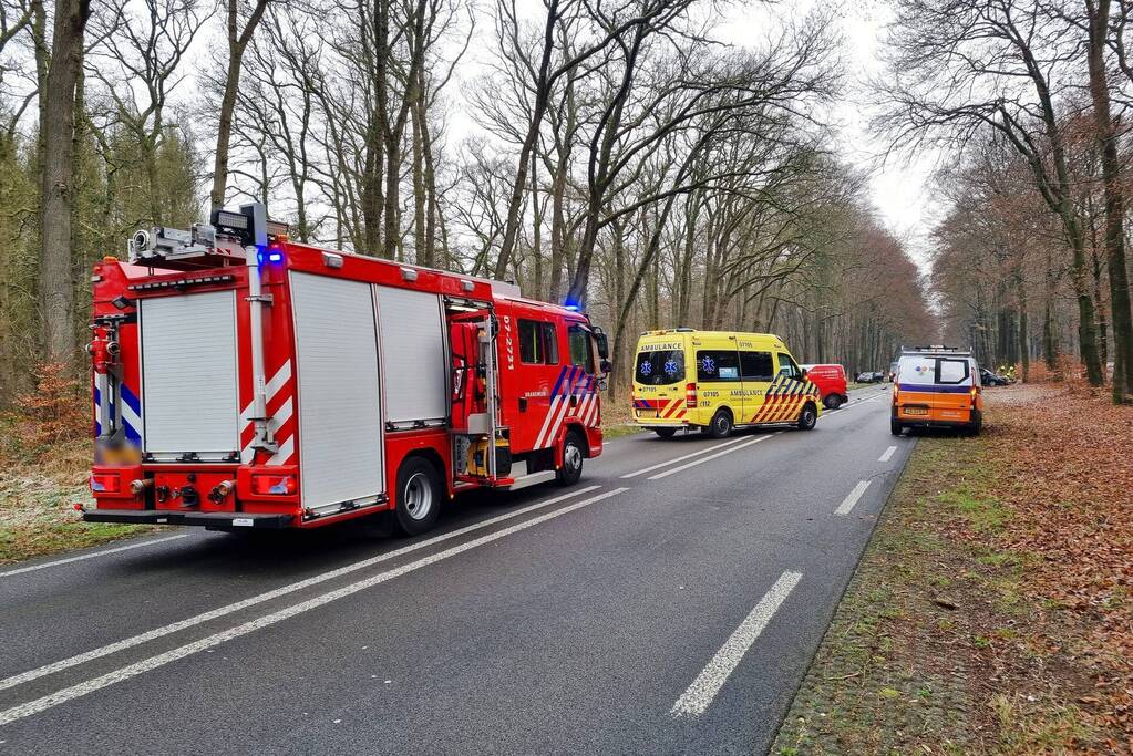 Enorme schade bij aanrijding