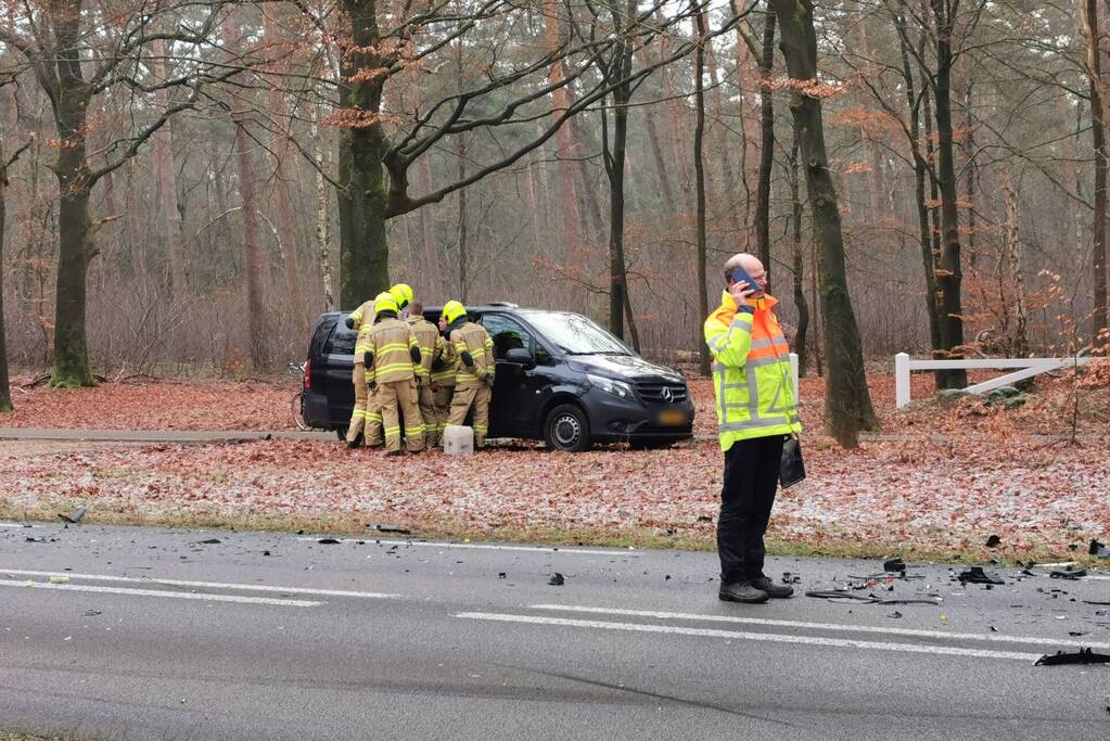Enorme schade bij aanrijding