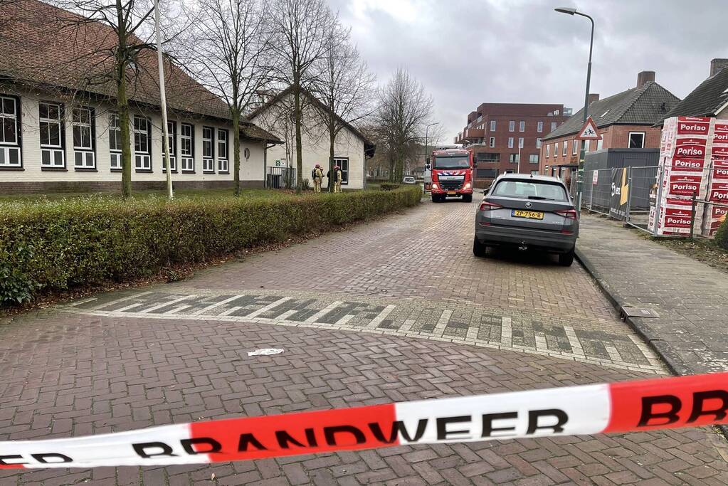 Gaslek in voormalig schoolcomplex Commandorij College