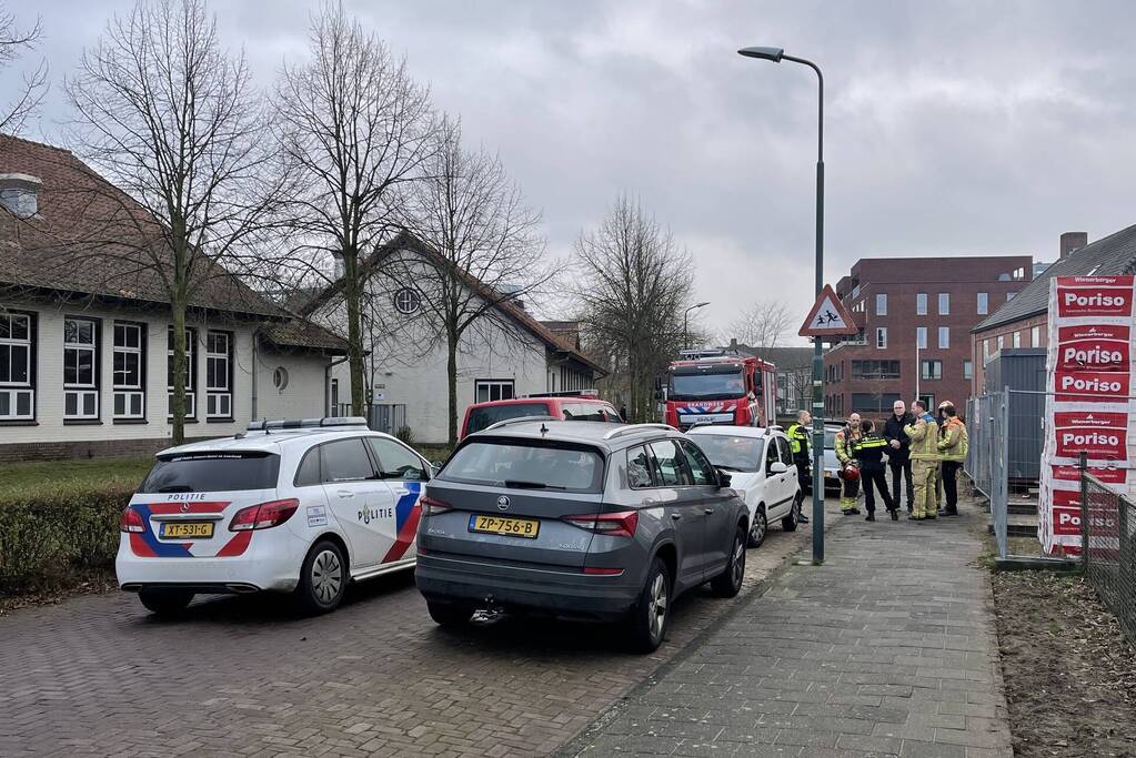 Gaslek in voormalig schoolcomplex Commandorij College