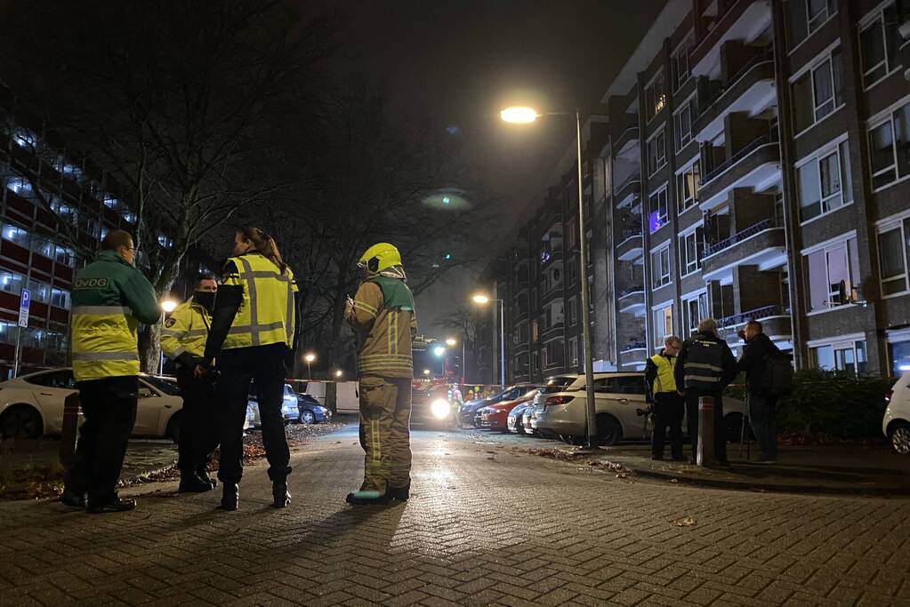 Kind gewond bij grote brand in flat