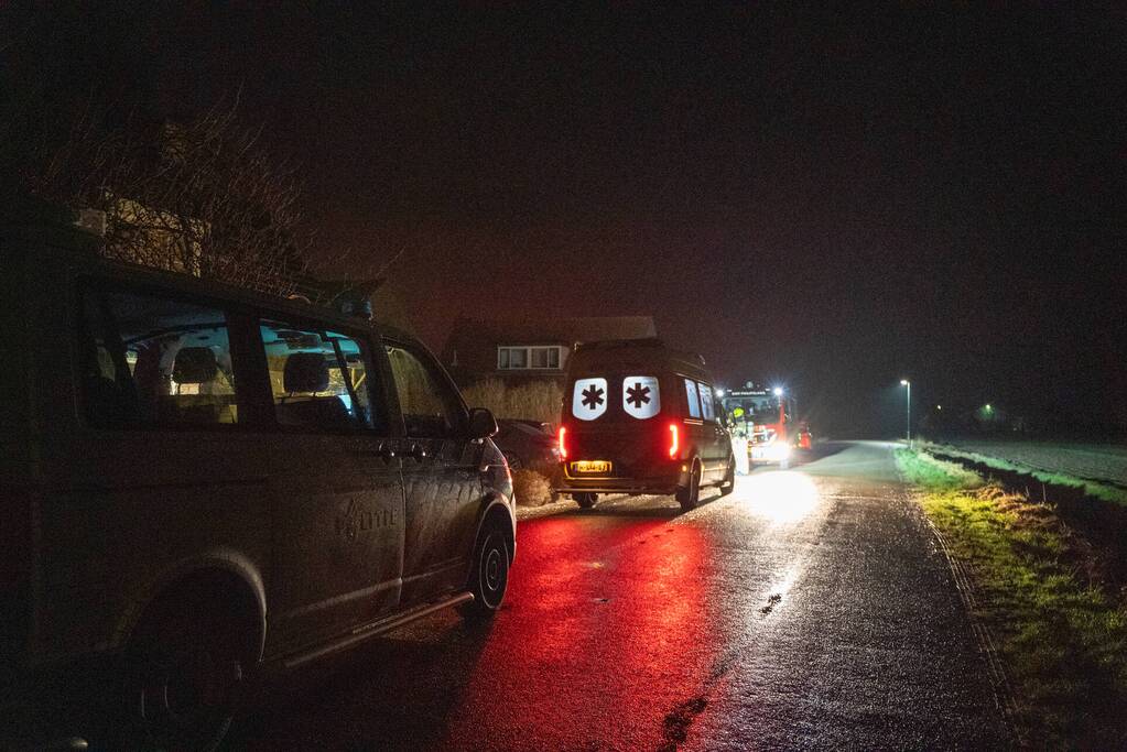 Hulpdiensten aanwezig voor metingen