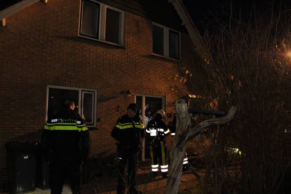 Woning vol rook na vergeten pan op vuur
