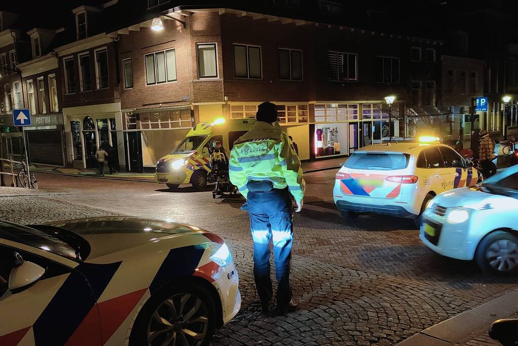 Scooterrijdster gewond na ongeval