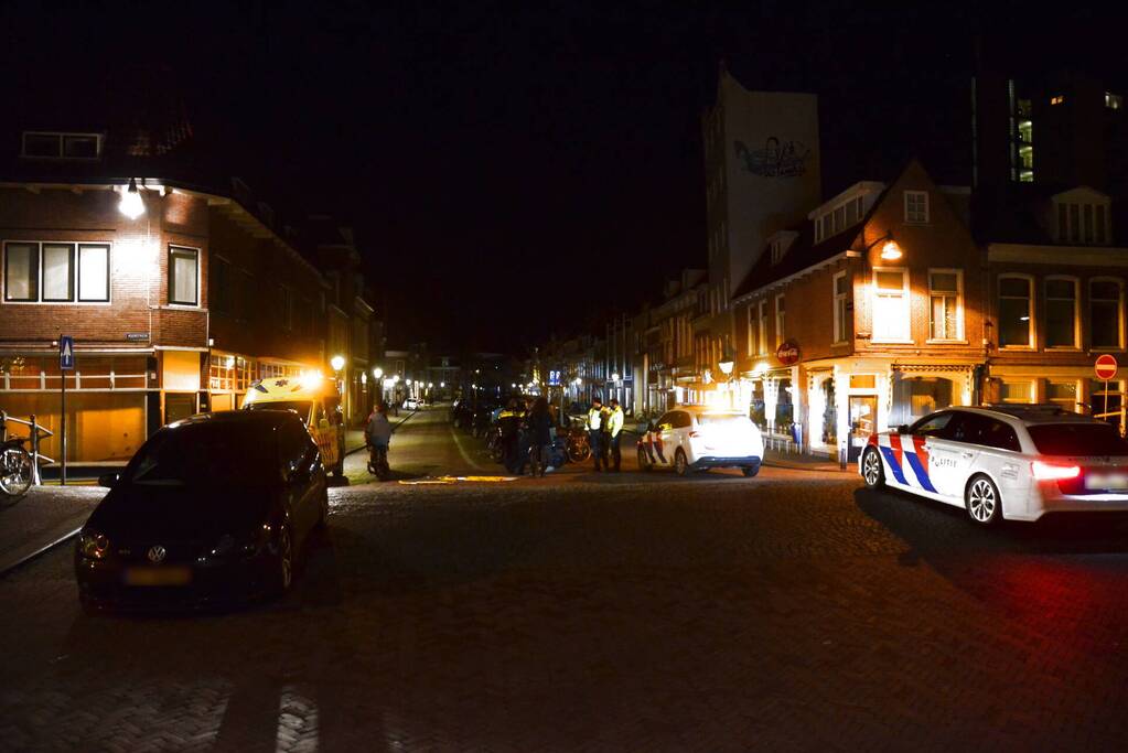 Scooterrijdster gewond na ongeval