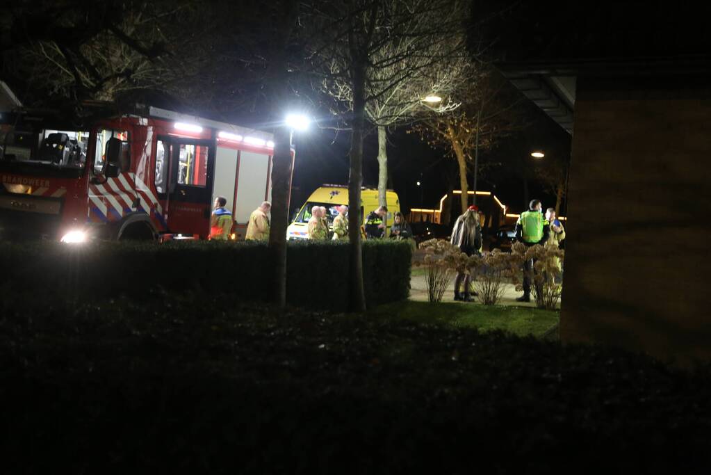 Traumahelikopter trekt veel bekijks