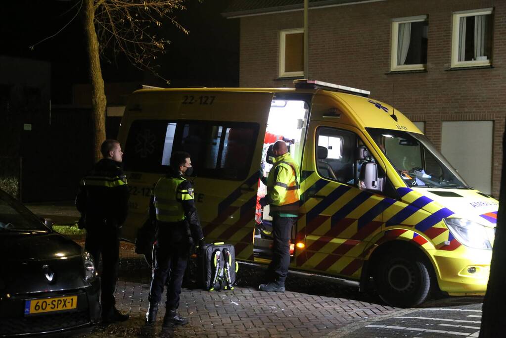 Traumahelikopter trekt veel bekijks