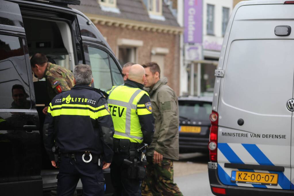 Mogelijk explosief voorwerp aangetroffen in café