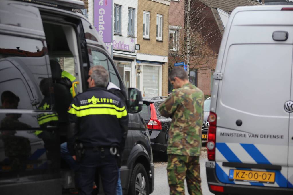 Mogelijk explosief voorwerp aangetroffen in café