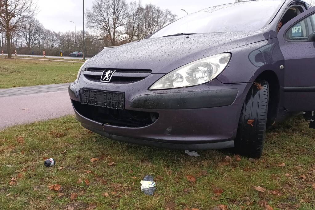 Schade bij kop-staart botsing