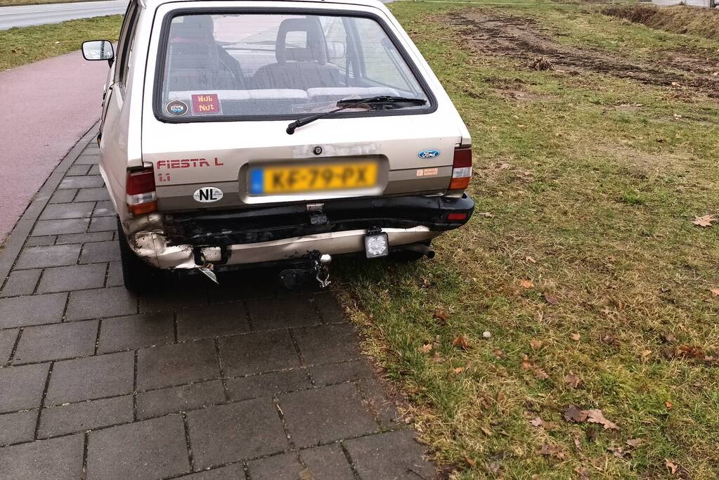 Schade bij kop-staart botsing