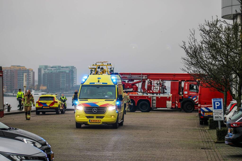 Incident op binnenvaartschip