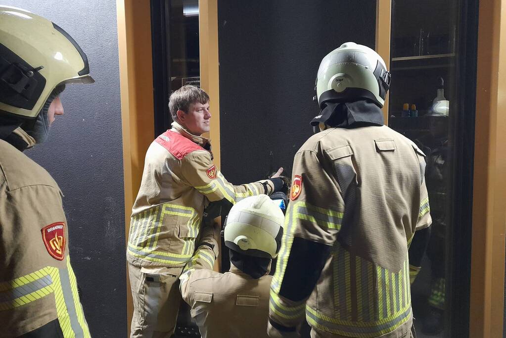 Brandweer treft vandalisme aan tijdens het zoeken naar containerbrand