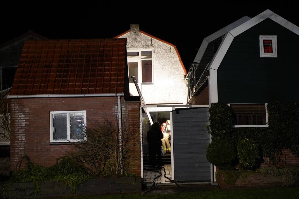 Brandweer ingezet voor brand in woning