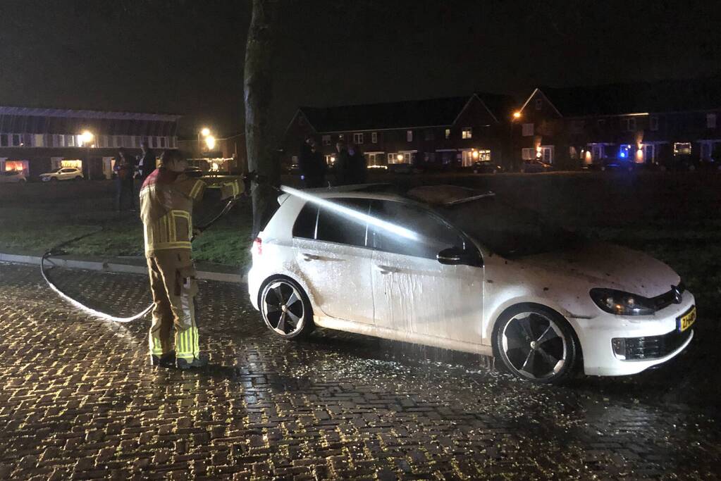 Auto loopt flinke schade op door brand