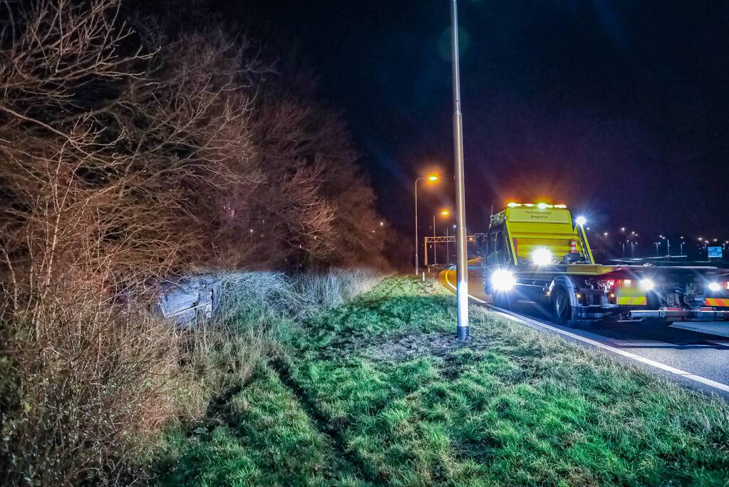 Twee ongevallen op snelweg