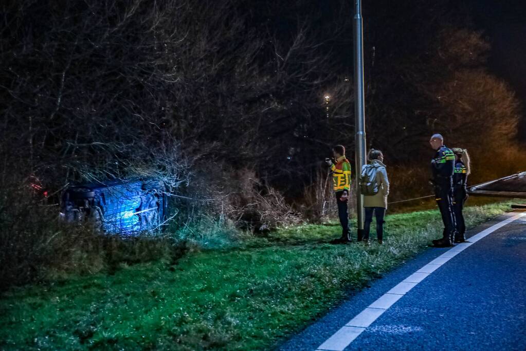 Twee ongevallen op snelweg