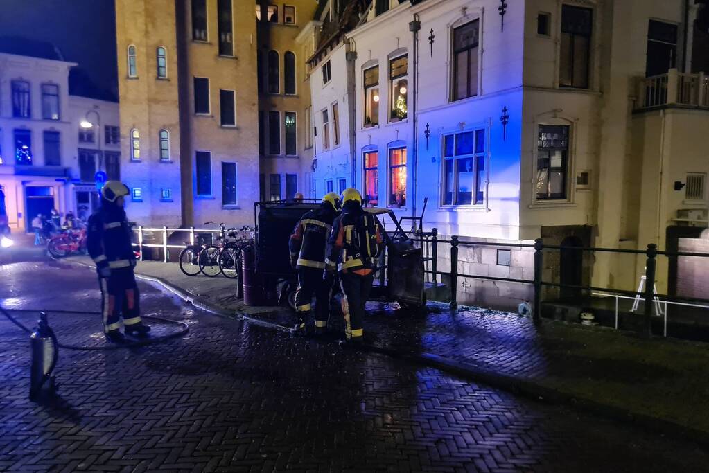 Piaggio brommobiel uitgebrand