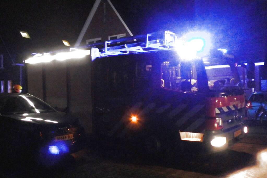 Keukenbrand in woning