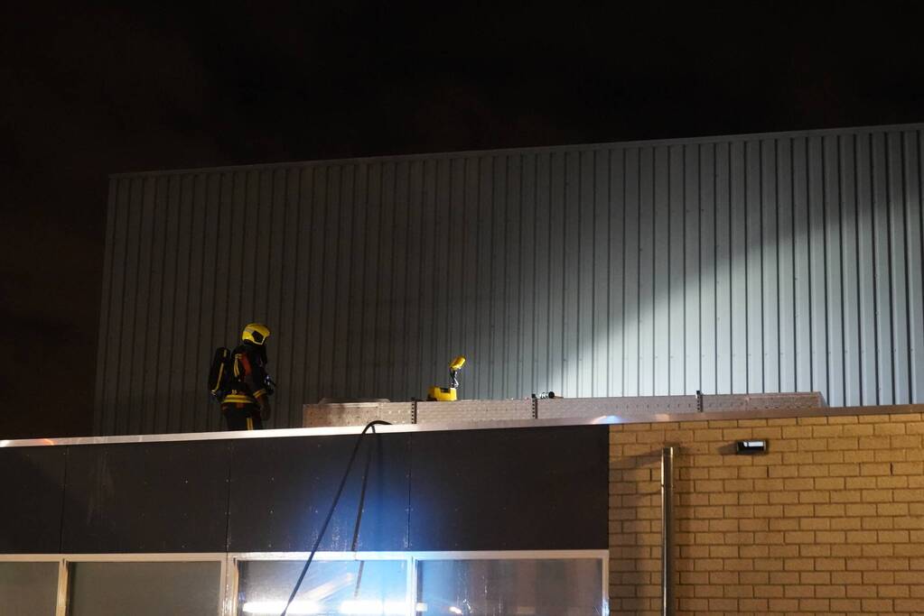 Grote brand in Sportzaal De Meerkoet