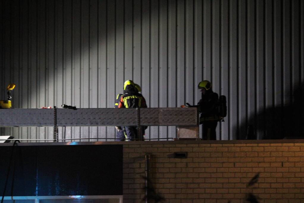 Grote brand in Sportzaal De Meerkoet
