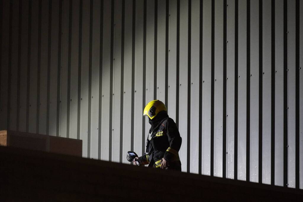 Grote brand in Sportzaal De Meerkoet