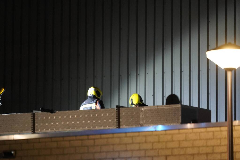 Grote brand in Sportzaal De Meerkoet