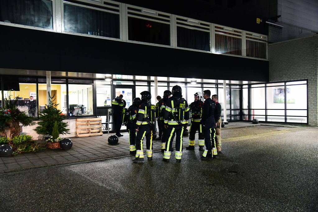Brand in cel tbs-kliniek