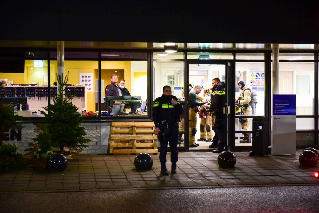 Brand in cel tbs-kliniek