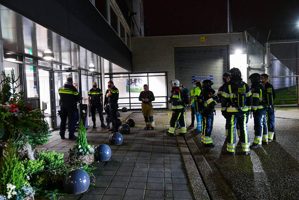Brand in cel tbs-kliniek