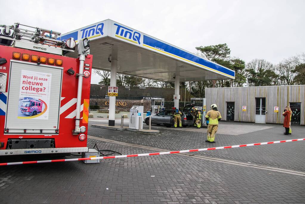 Auto lekt brandstof na tankbeurt