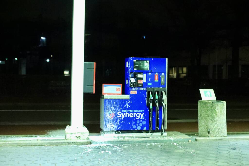 Brandstoflekkage schoongemaakt door brandweer